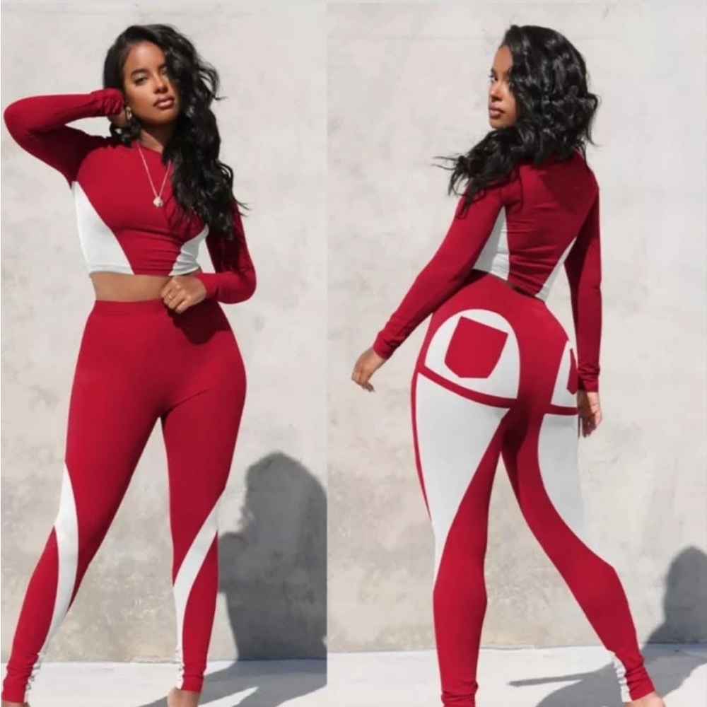 WOMEN'S COLOR BLOCK 2PCS SET 🍬